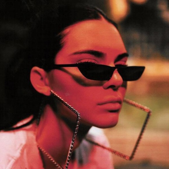 black tiny sunglasses